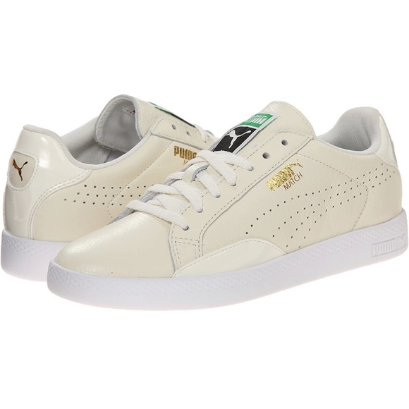 Puma Shoes - PUMA Women's Match LO ivory leather sneakers